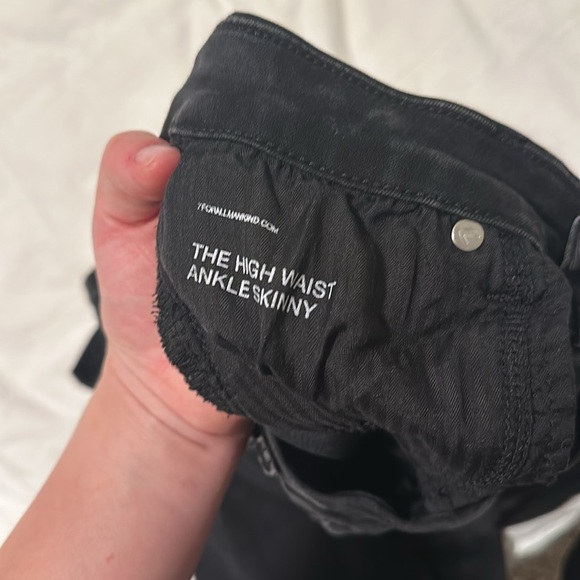 Seven High Waist Ankle Jeans - Picture 2 of 4